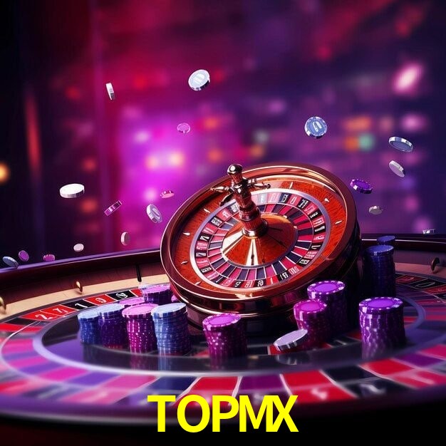 TOPMX Casino - juegos, cajero y retiros Lobby TOPMX Casino con mesas, rodillos, cajero y acceso móvil seguro